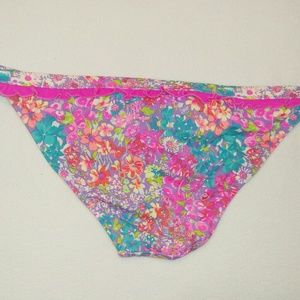 Hot Pink Smocked Bikini